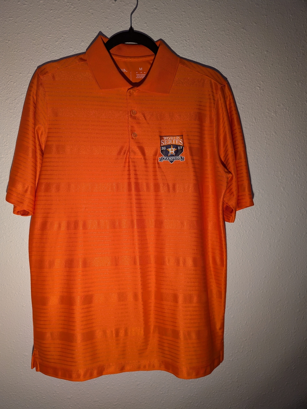 Houston Astros 2017 World Series Champions Polo Shirt Antigua M